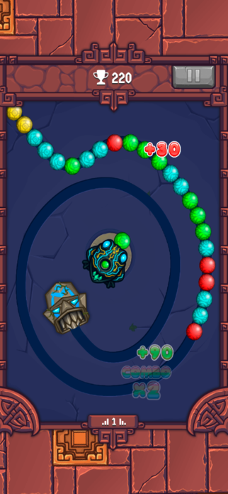 Marble Blast Cursed Puzzle Screenshot 2 of 4