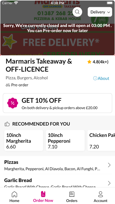 Marmaris Takeaway &OFF-LICENCE Screenshot