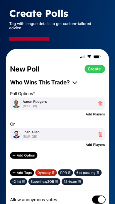 Poll Sports Screenshot