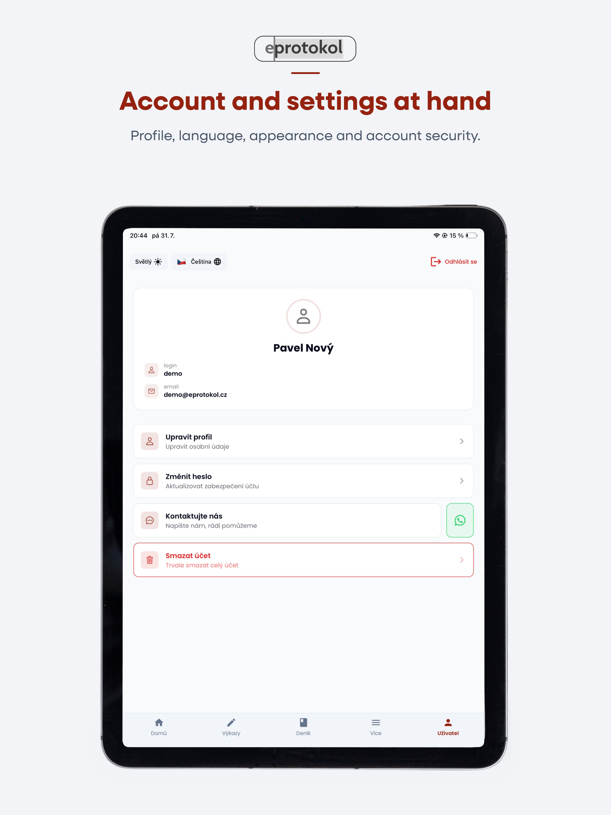 eProtokol screenshot 15