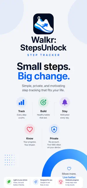 Walkr: StepsUnlock screenshot 2