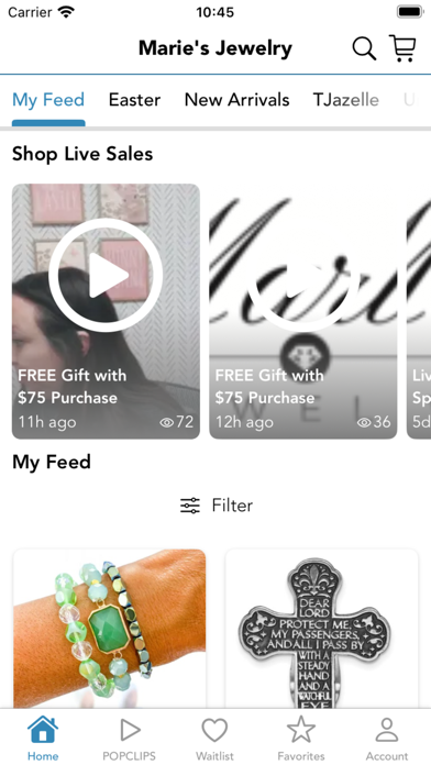 Marie's Jewelry Screenshot