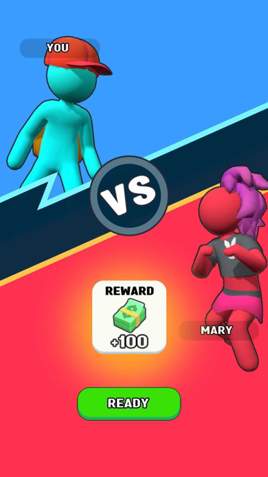 Monster Evolution Run & Battle Screenshot