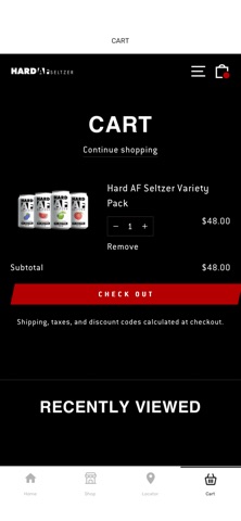 Hard AF Seltzer screenshot