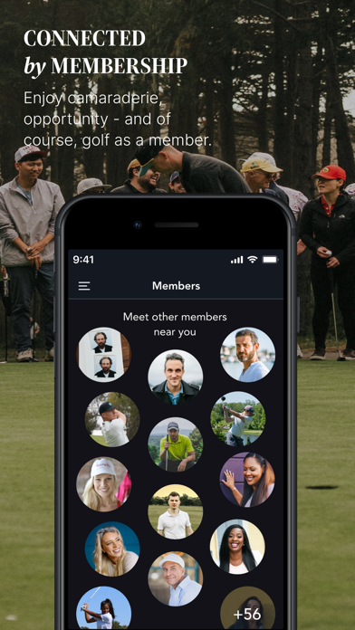 The Random Golf Club App Screenshot