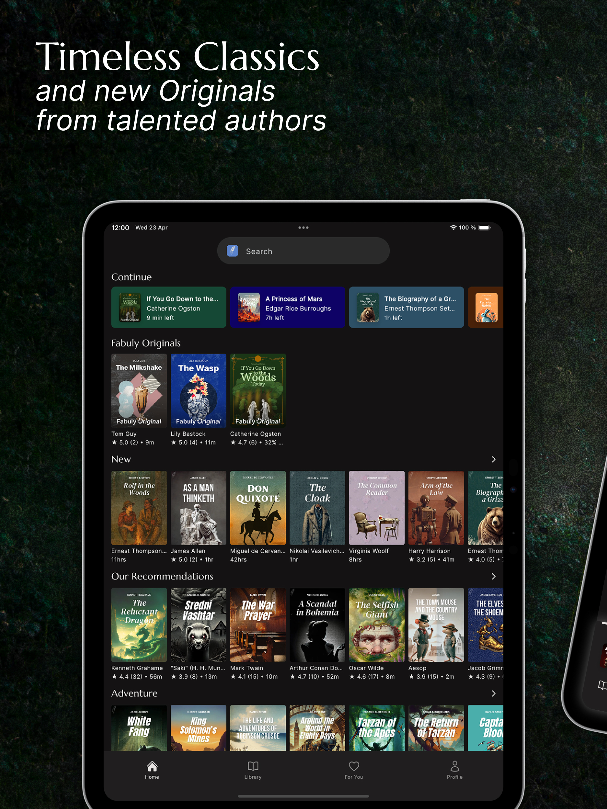 Fabuly: Classic Audiobooks