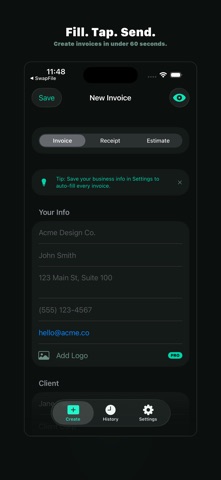 MintBill - Invoice Maker Screenshot 4 of 5