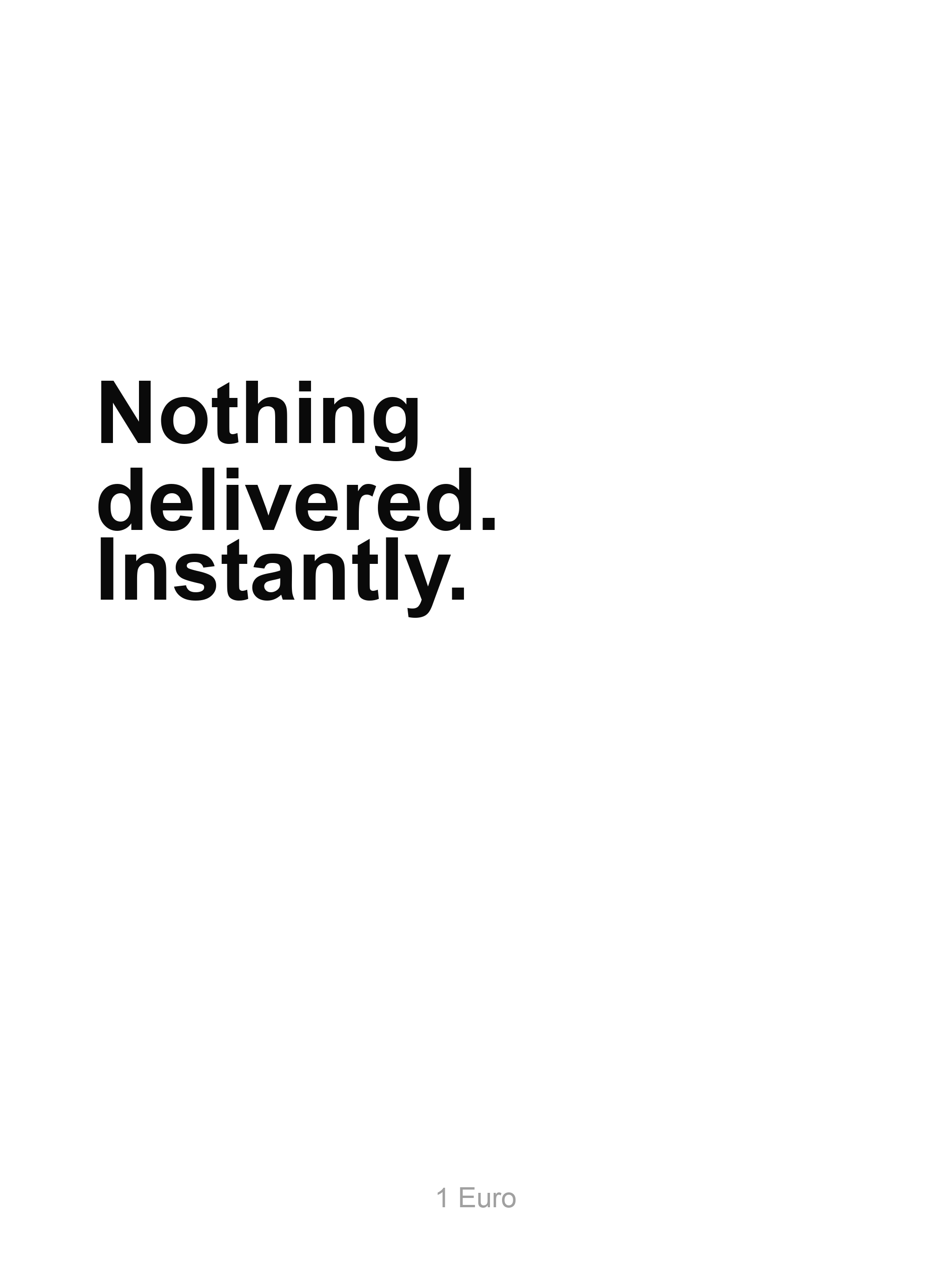 1 Euro — Paid Nothing App