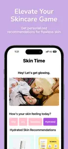 Skin Time: Get Glowing Skin screenshot #1 for iPhone