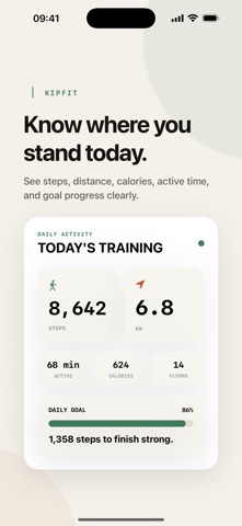 KipFit: Distance Training screenshot