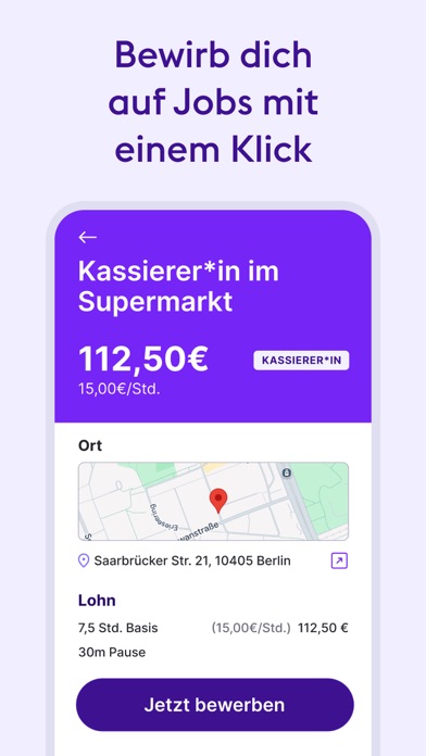 Screenshot #3 pour Zenjob - Flexible Nebenjobs
