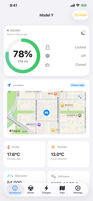 MateDrive: TeslaMate Client Screenshot 1 of 10