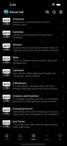 The Berean Call screenshot #3 for iPhone