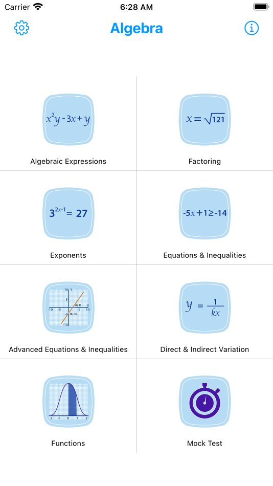 SAT Math : Algebra Lite - 3 - (iOS)