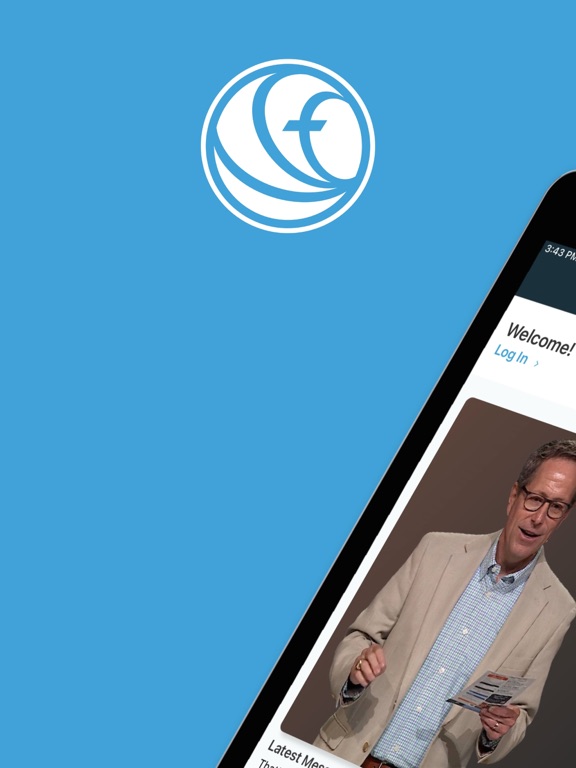 Houston's First Baptist Church iPad screenshot 1 - Lifestyle app