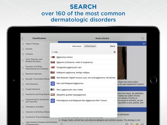 Derm DDx iPad screenshot 5 - Medical app