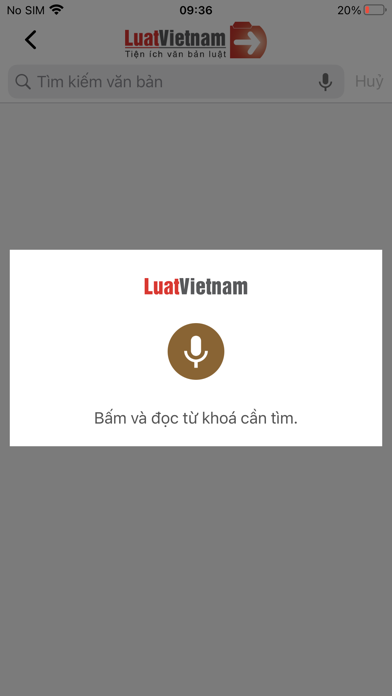 Luật Việt Nam Screenshot