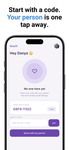Touch: Long Distance App screenshot