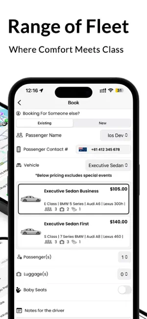 MyDriver Passenger screenshot 3