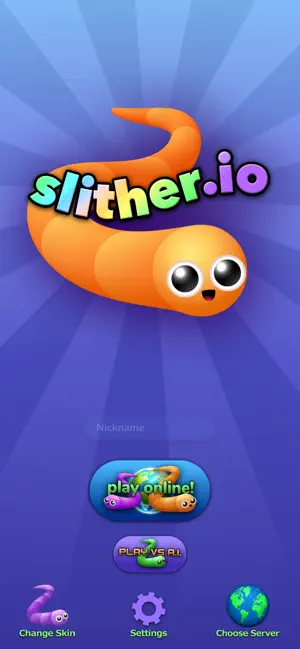 slither.io iPhone screenshot 1