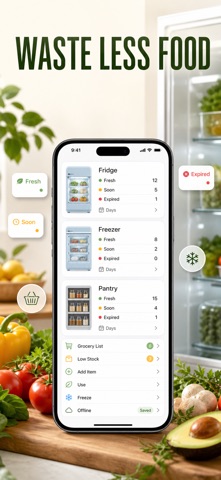 食品保质期管理-冰箱食材库存 screenshot