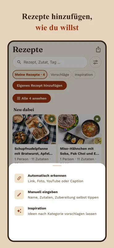 Tellerino: Essensplan & Liste screenshot 6 of 7