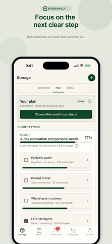 EverShelf iPhone screenshot