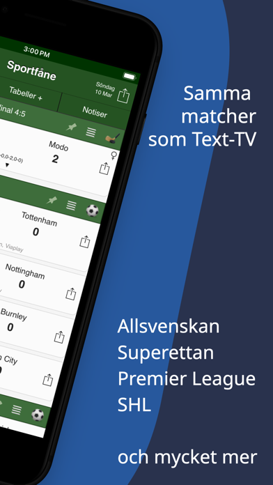 Screenshot #2 pour Sportfåne - Målservice