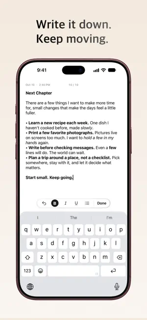 JotShelf screenshot 4