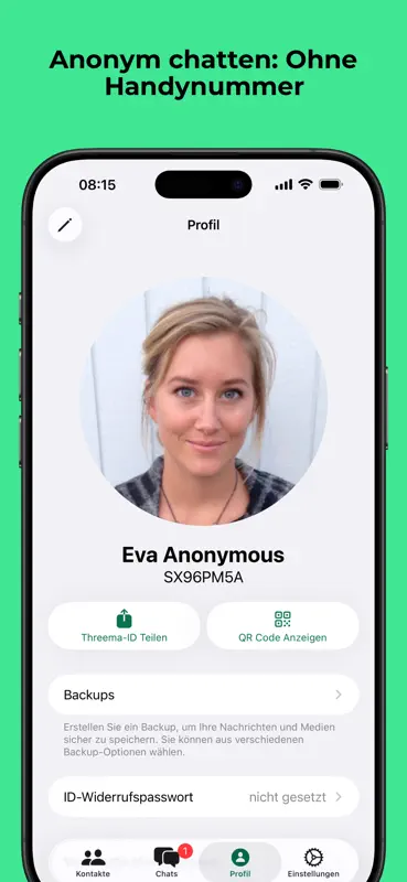 Threema. Der sichere Messenger screenshot 3 of 8