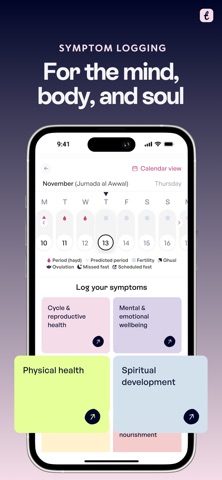 Taahirah Muslim Women's Health iPhone screenshot