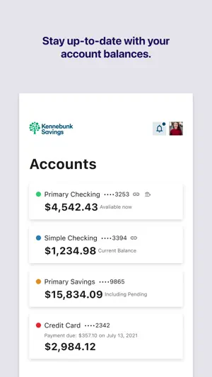 Kennebunk Savings Mobile screenshot 2