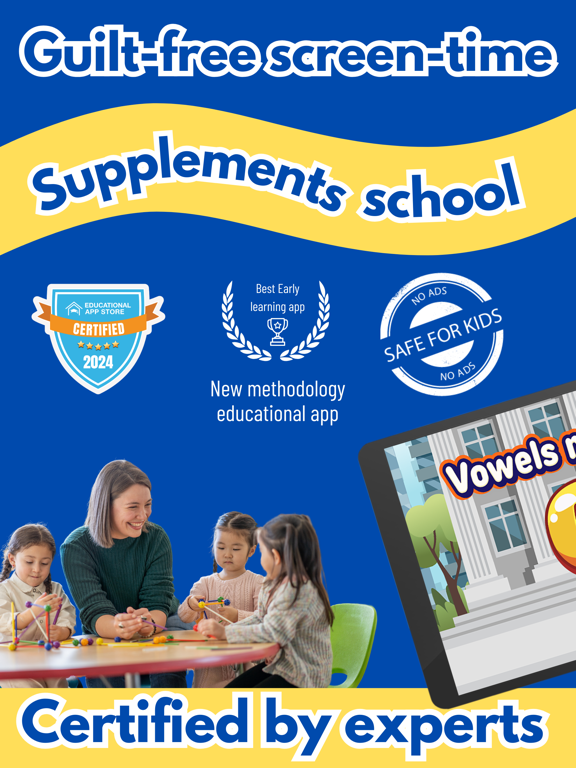 Kids' Learning - Gamely School iPad screenshot 3 - Education app