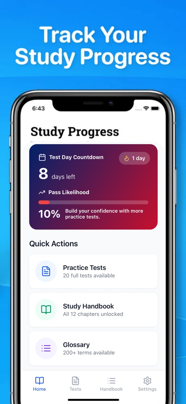 Life in the UK Test - IoS + Android App screenshot 4