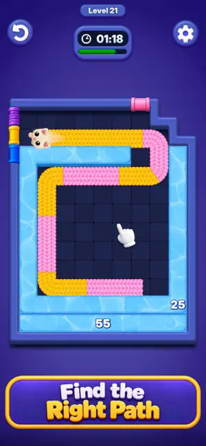 Knitty Kitty: Yarn Escape screenshot 2
