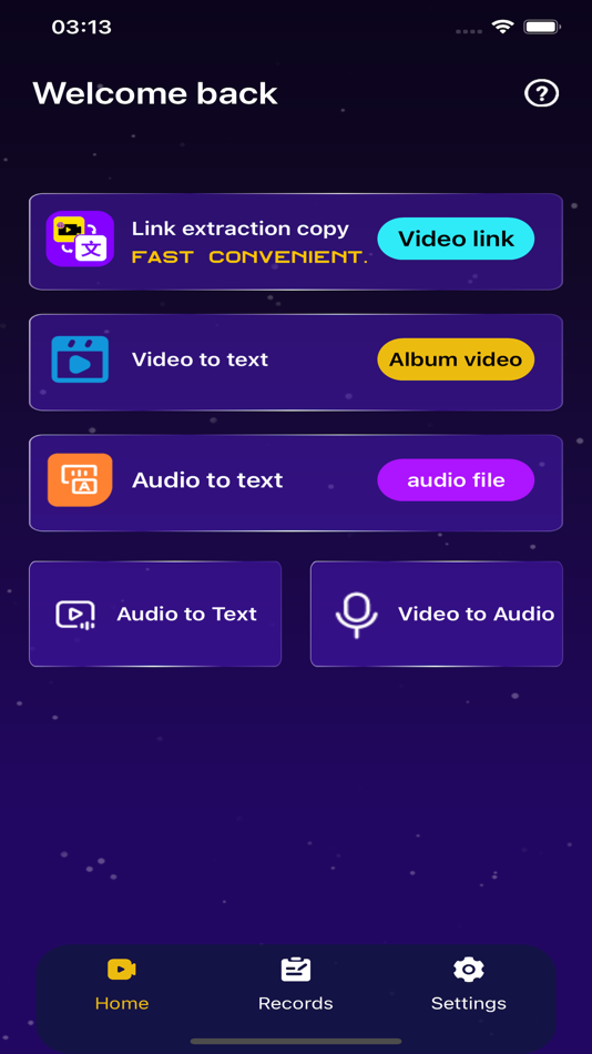 #1. Video to text& Text extraction (iOS) 由: Fazal Meraan