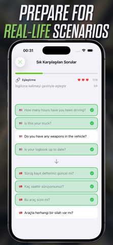 Lingo Truck: CDL English iPhone screenshot