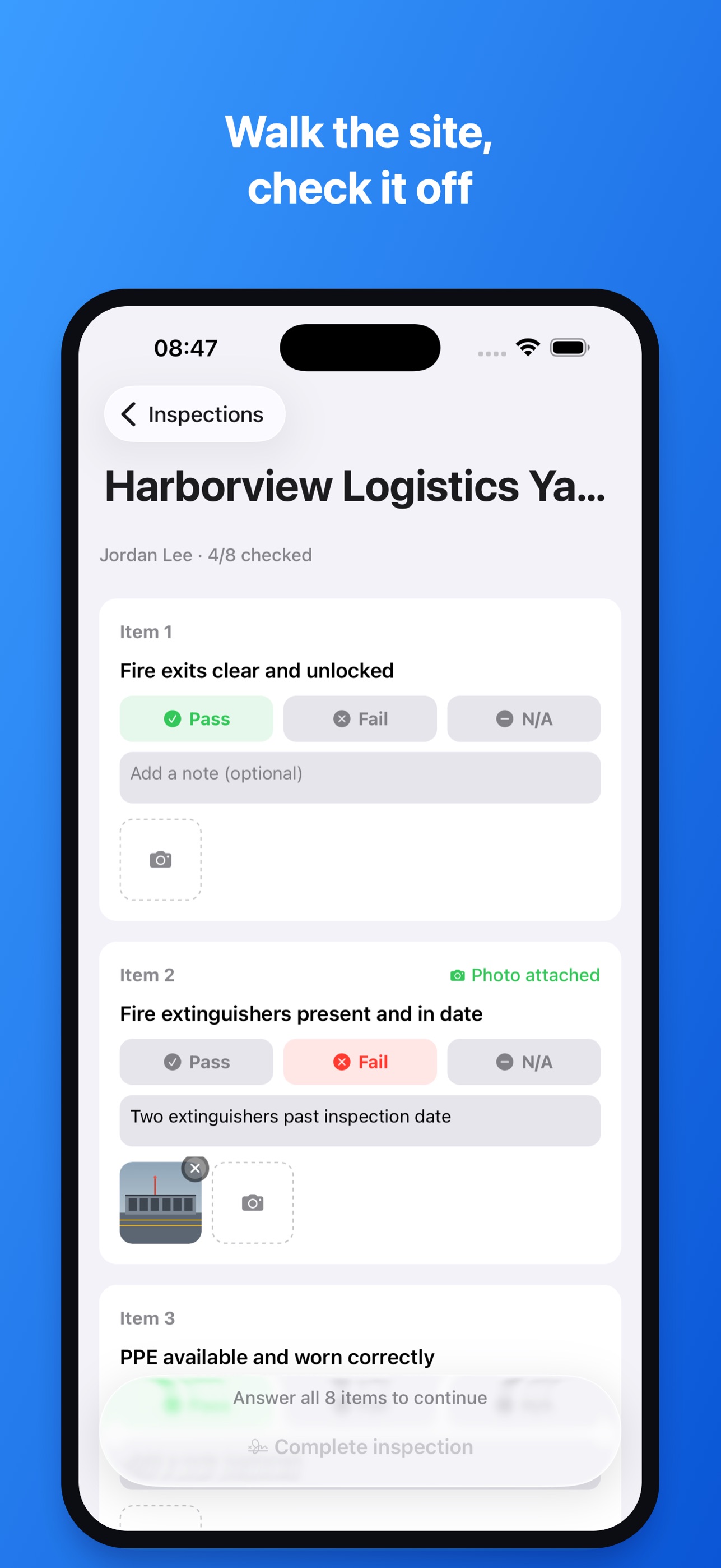 Screenshot 4 of Checkfield