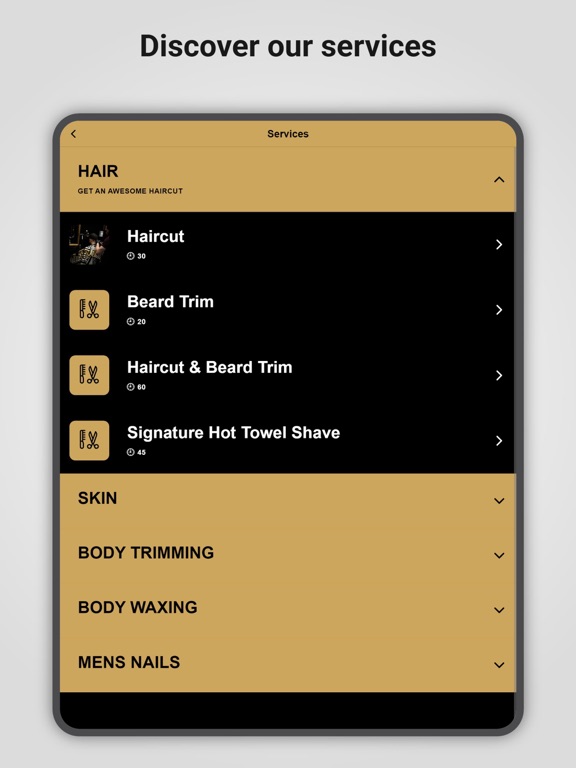 Kings Den by Mark Angelo iPad screenshot 2 - Business app