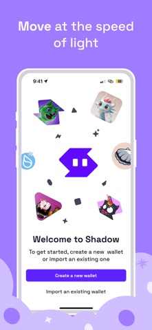 Shadow - Crypto Wallet Screenshot 1 of 5
