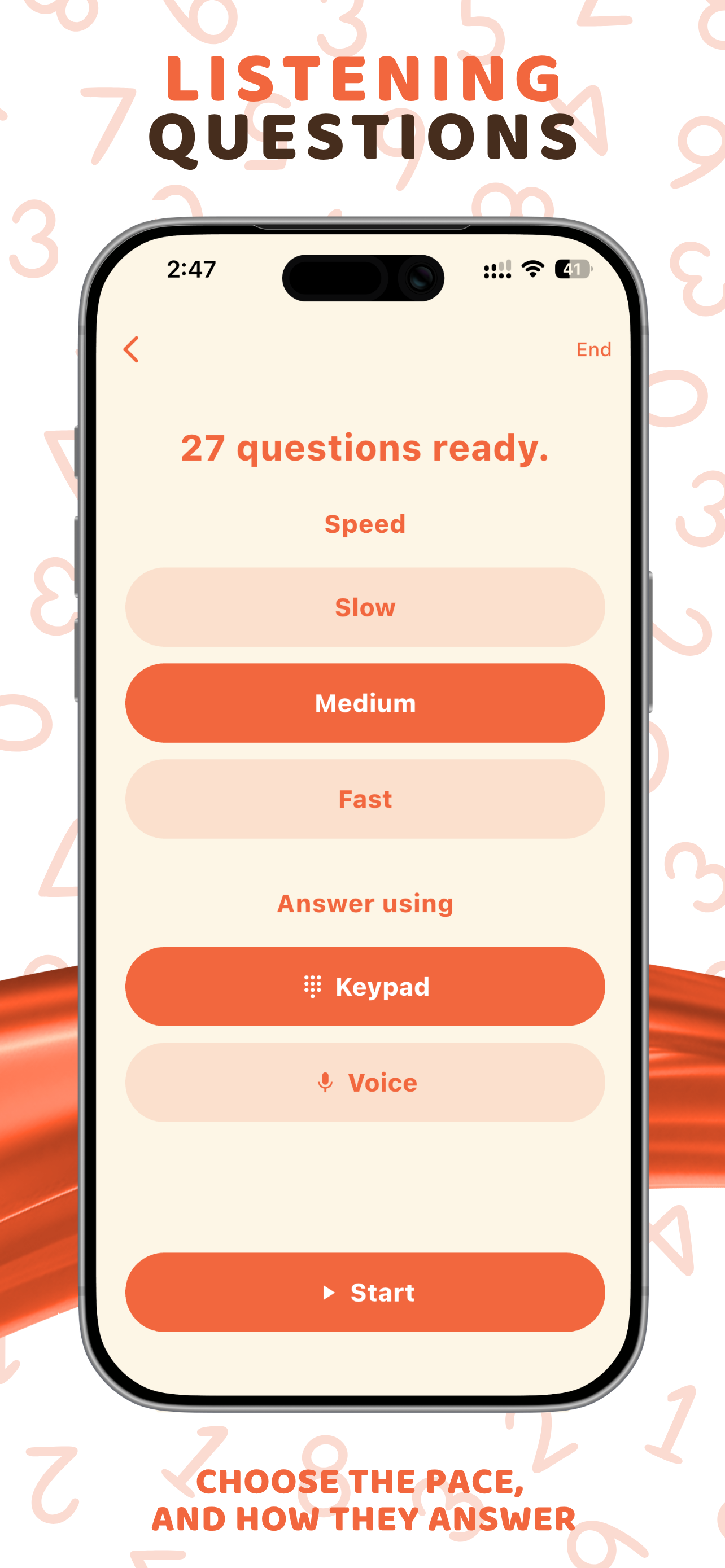 Listening Questions screenshot 2