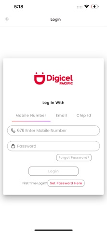 MyDigicel Pacific App Store preview screenshot 3