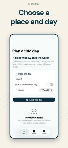 Tide Times: FjordTide iPhone screenshot 2
