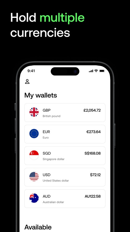 Zing: International money app