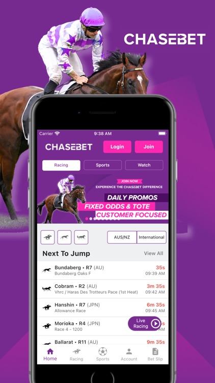 Chasebet – Racing & Sports Bet