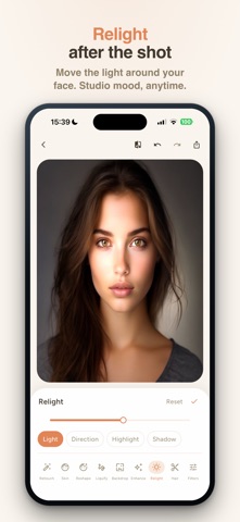 FaceMend: AI Photo Editor screenshot