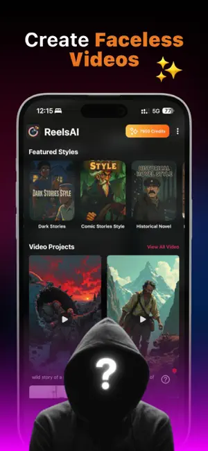 Faceless Reels - AutoAIReel screenshot 2