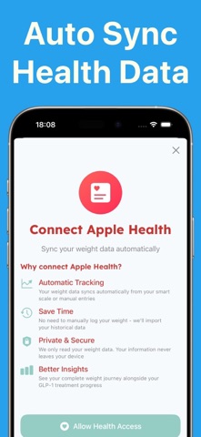 Jabby GLP-1 Medication Tracker iPhone screenshot
