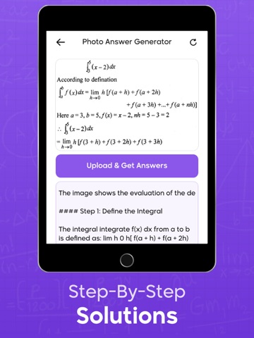 Homework Helper - Answers AI iPad screenshot