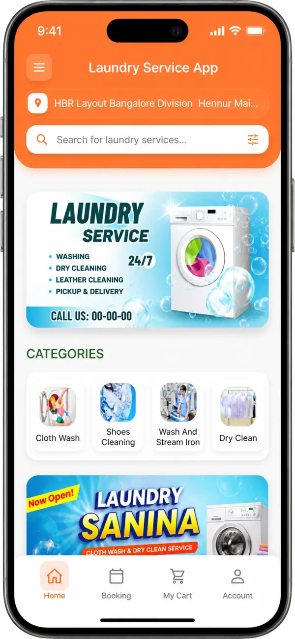 Screenshot #3 pour AGSKart Laundry App